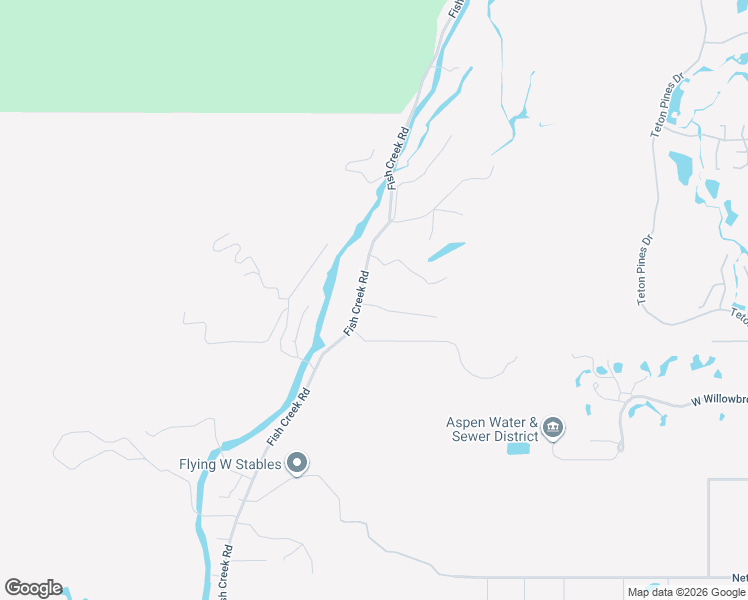 map of restaurants, bars, coffee shops, grocery stores, and more near 2600 Fish Creek Road in Wilson