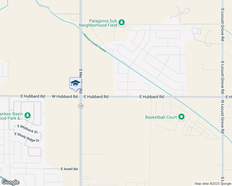 map of restaurants, bars, coffee shops, grocery stores, and more near 9509 South Palena Avenue in Kuna