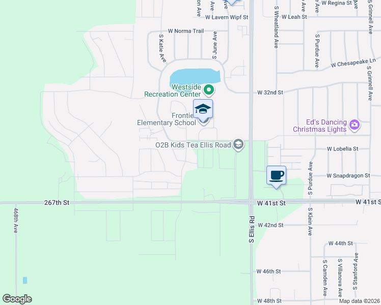 map of restaurants, bars, coffee shops, grocery stores, and more near Lancaster Drive in Sioux Falls