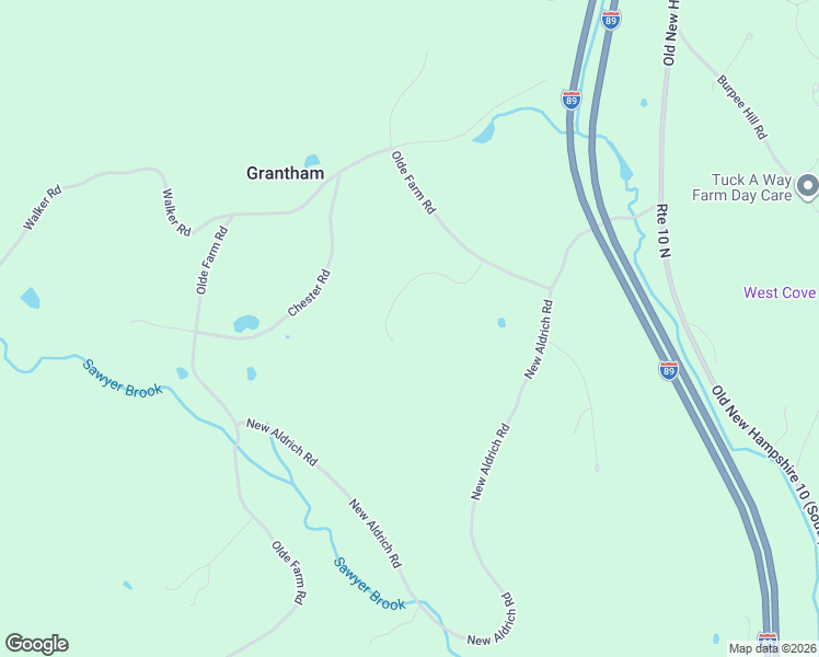 map of restaurants, bars, coffee shops, grocery stores, and more near 58 Top O World Road in Grantham