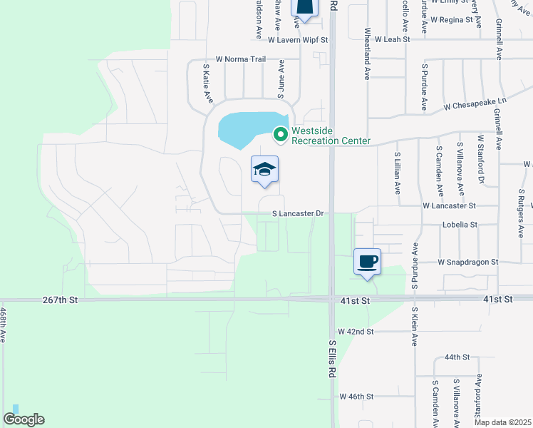 map of restaurants, bars, coffee shops, grocery stores, and more near 2837 Lancaster Drive in Sioux Falls