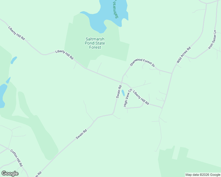 map of restaurants, bars, coffee shops, grocery stores, and more near 11 Swain Road in Gilford