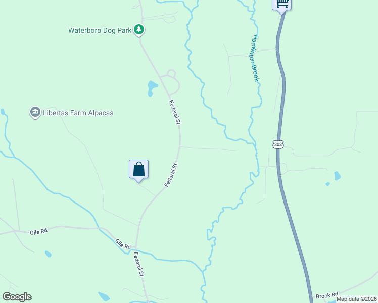 map of restaurants, bars, coffee shops, grocery stores, and more near 84 Sand Crossing Road in Waterboro