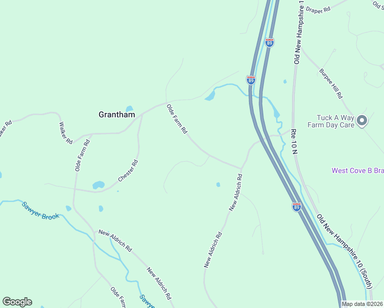 map of restaurants, bars, coffee shops, grocery stores, and more near 58 Top O World Road in Grantham