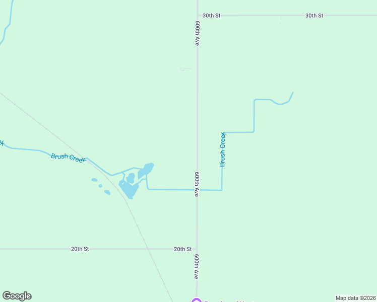 map of restaurants, bars, coffee shops, grocery stores, and more near 2431 600th Avenue in Kiester