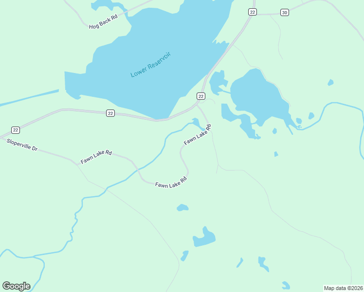 map of restaurants, bars, coffee shops, grocery stores, and more near 50 Fawn Lake Road in Altmar