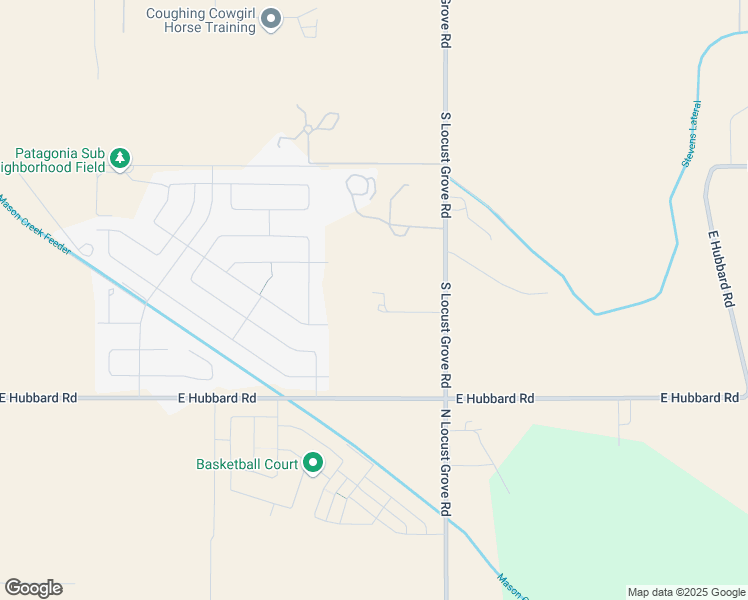 map of restaurants, bars, coffee shops, grocery stores, and more near 1392 East Bramble Lane in Meridian