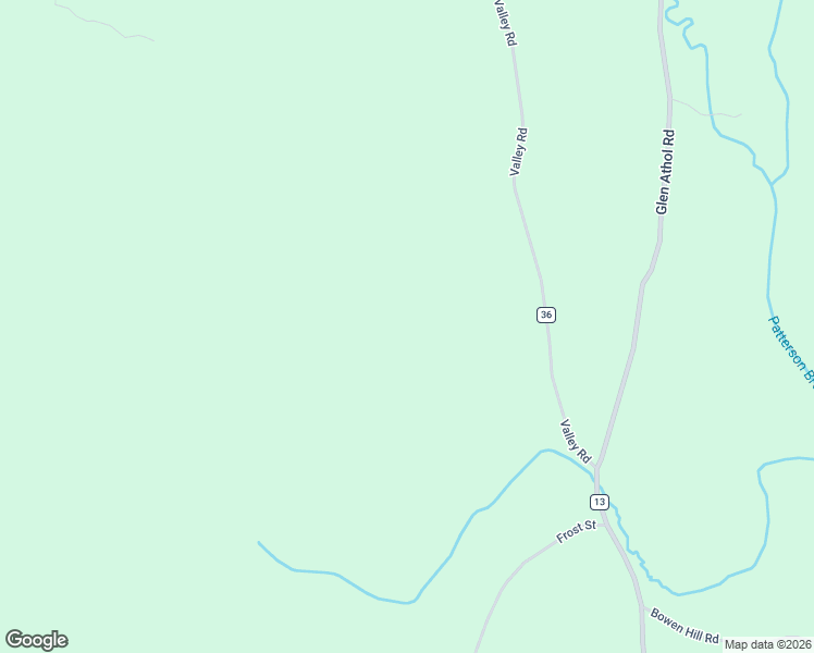 map of restaurants, bars, coffee shops, grocery stores, and more near 45 Valley Road in Thurman