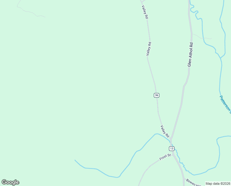 map of restaurants, bars, coffee shops, grocery stores, and more near 45 Valley Road in Thurman