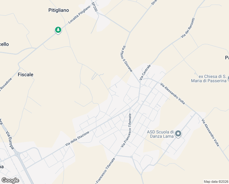 map of restaurants, bars, coffee shops, grocery stores, and more near 13 Via dei Paltelli in Selci Lama