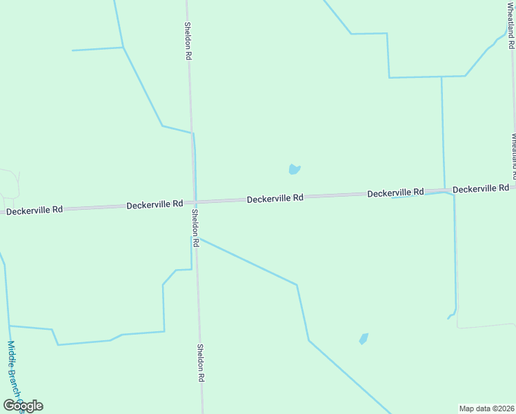 map of restaurants, bars, coffee shops, grocery stores, and more near 1399 Deckerville Road in Snover