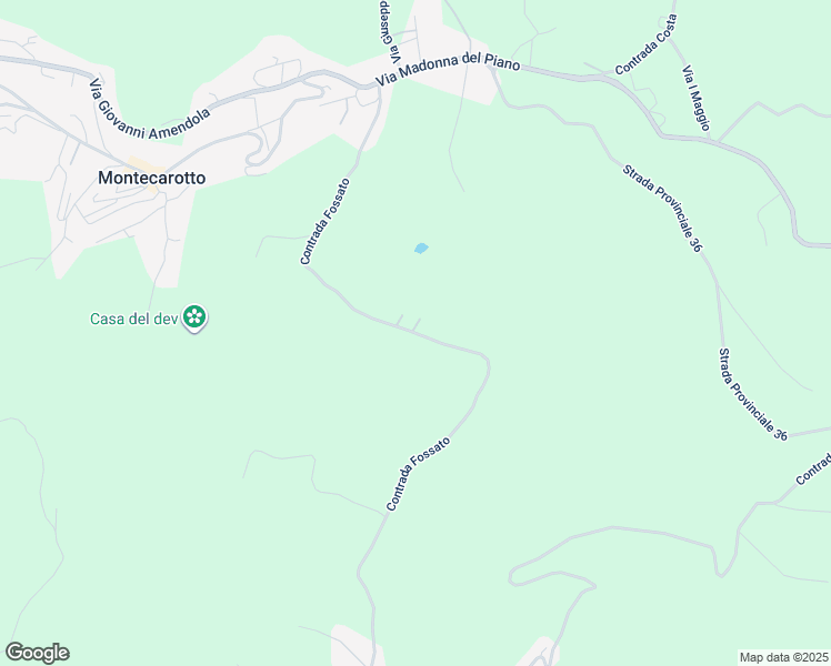 map of restaurants, bars, coffee shops, grocery stores, and more near 2 Contrada Fossato in Provincia di Ancona