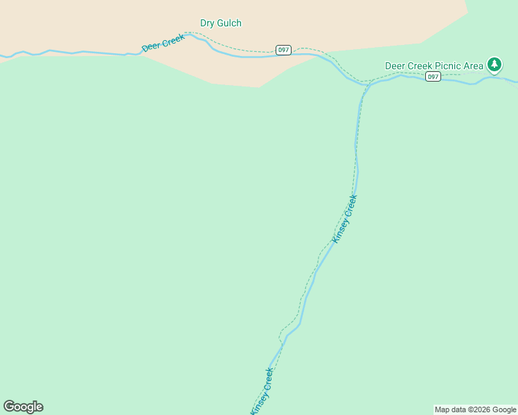 map of restaurants, bars, coffee shops, grocery stores, and more near Kinsey Creek Road in Hailey