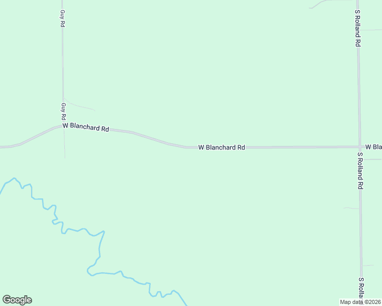 map of restaurants, bars, coffee shops, grocery stores, and more near 9000-10160 West Blanchard Road in Blanchard