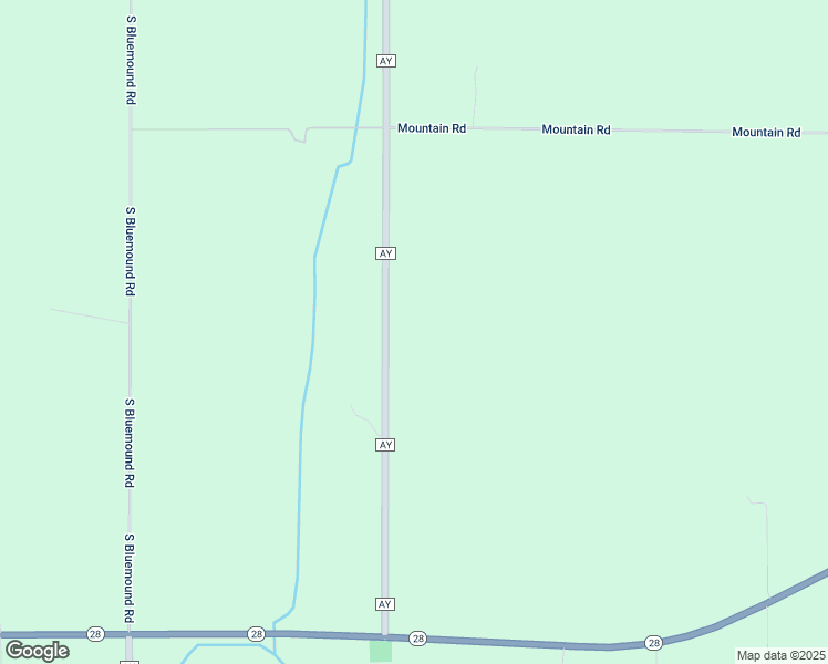 map of restaurants, bars, coffee shops, grocery stores, and more near N9146 County Road AY in Theresa