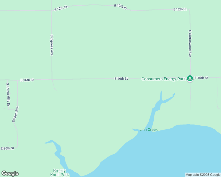 map of restaurants, bars, coffee shops, grocery stores, and more near 7520 East 16th Street in White Cloud