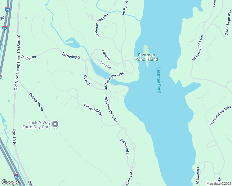map of restaurants, bars, coffee shops, grocery stores, and more near 16 Bay Tree Lane in Grantham