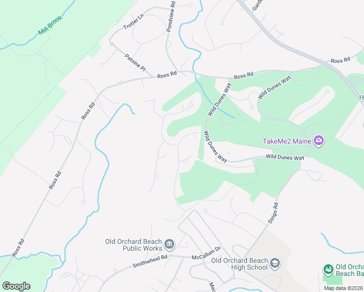 map of restaurants, bars, coffee shops, grocery stores, and more near 5 Long Cove Drive in Old Orchard Beach