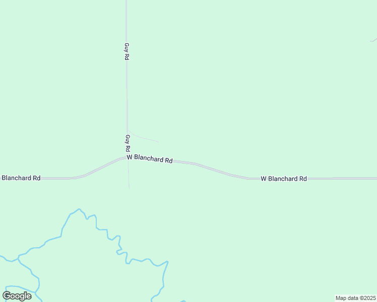 map of restaurants, bars, coffee shops, grocery stores, and more near 10014 West Blanchard Road in Blanchard