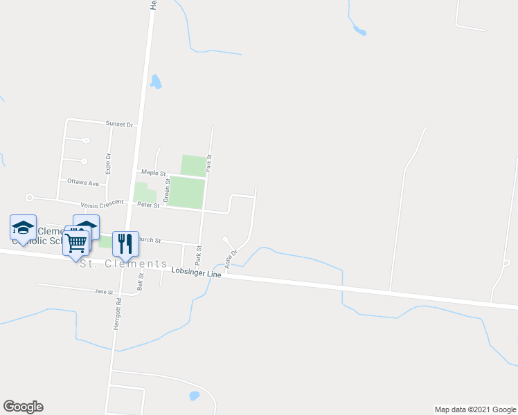 map of restaurants, bars, coffee shops, grocery stores, and more near 26 Anita Drive in Wellesley