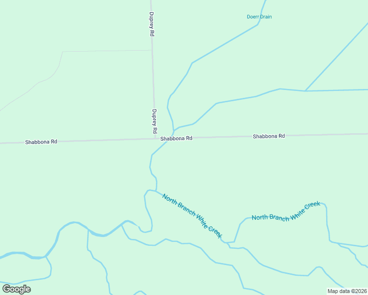 map of restaurants, bars, coffee shops, grocery stores, and more near 4042 Shabbona Road in Cass City