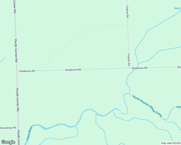 map of restaurants, bars, coffee shops, grocery stores, and more near 3816 Shabbona Road in Cass City