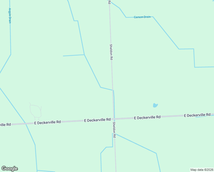 map of restaurants, bars, coffee shops, grocery stores, and more near 3754 Sheldon Road in Snover
