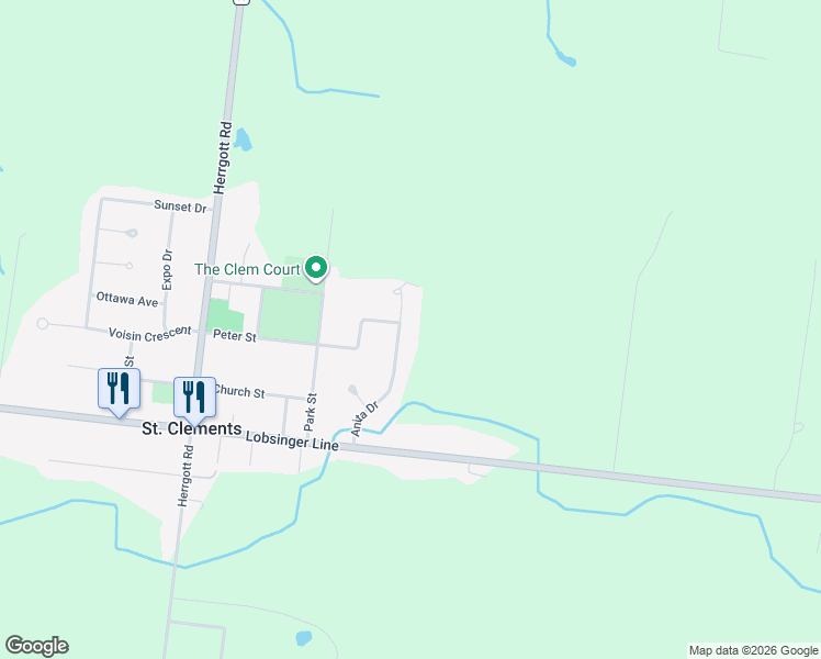map of restaurants, bars, coffee shops, grocery stores, and more near 26 Anita Drive in Wellesley