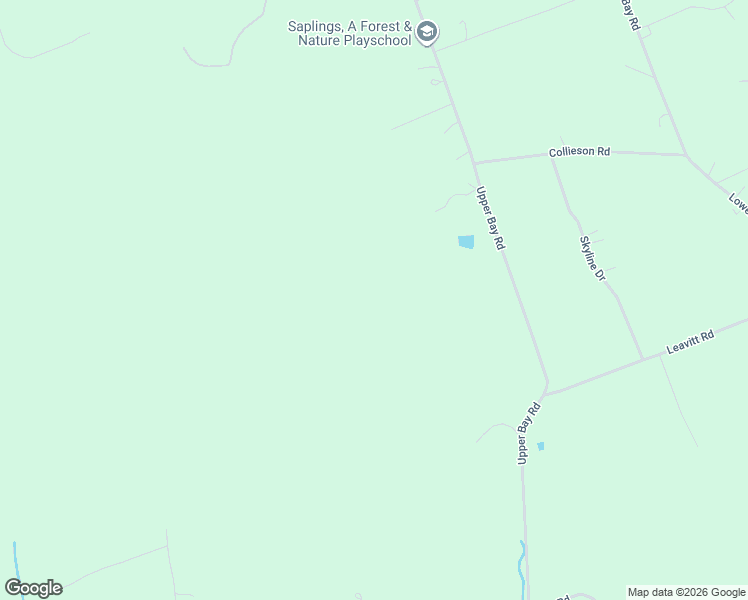 map of restaurants, bars, coffee shops, grocery stores, and more near 153 Upper Bay Road in Sanbornton