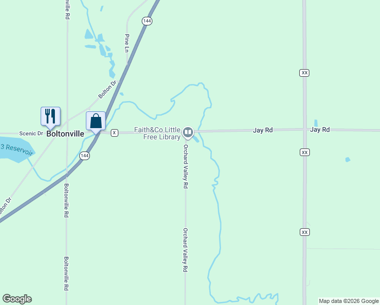 map of restaurants, bars, coffee shops, grocery stores, and more near 9280 Orchard Valley Road in West Bend