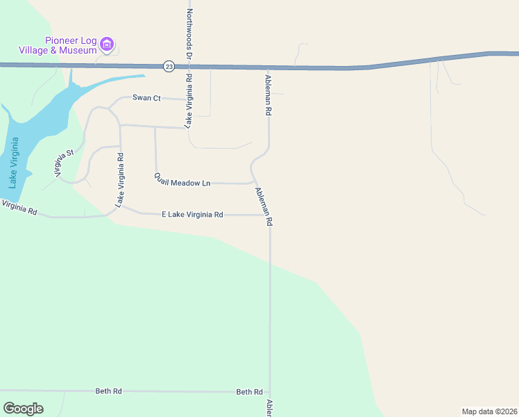 map of restaurants, bars, coffee shops, grocery stores, and more near E8094 East Lake Virginia Road in Reedsburg