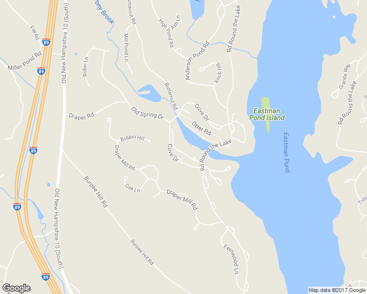 map of restaurants, bars, coffee shops, grocery stores, and more near 801 Covered Bridge Lane in Grantham