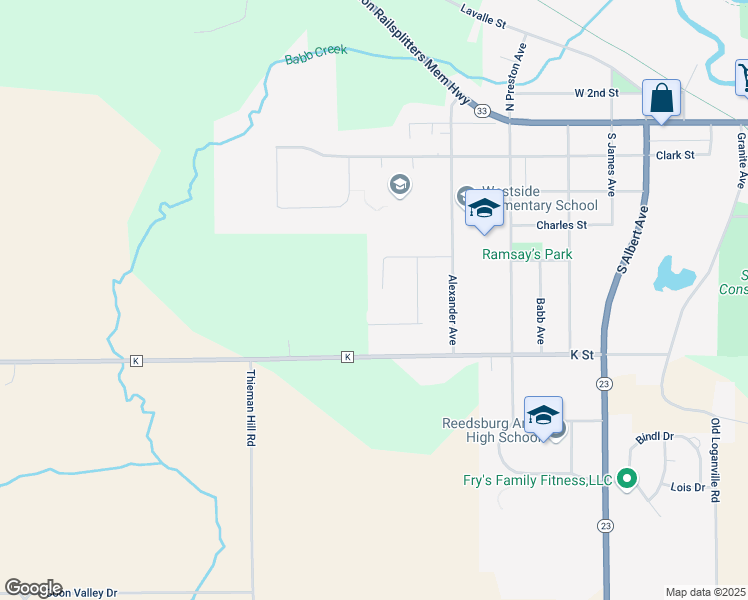 map of restaurants, bars, coffee shops, grocery stores, and more near 482 Derby Row in Reedsburg