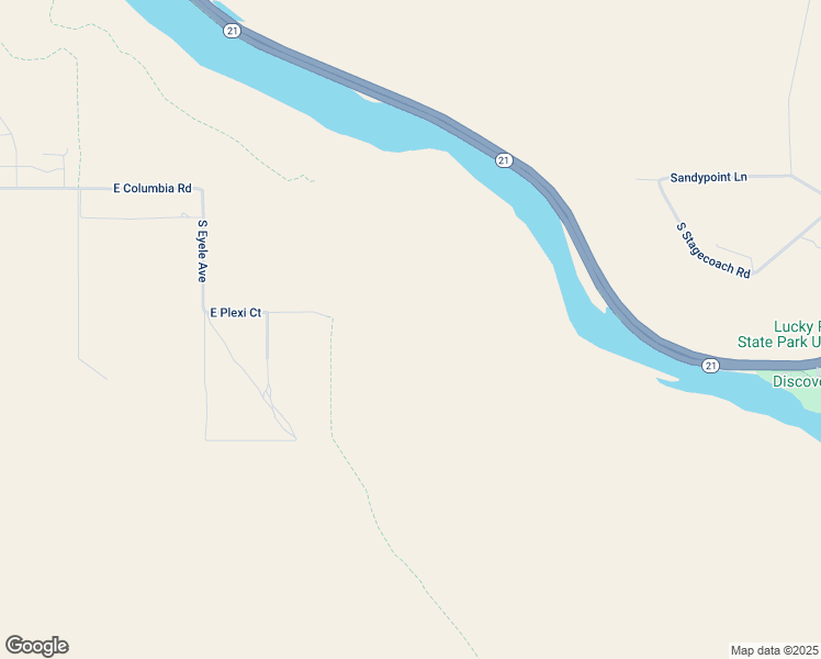 map of restaurants, bars, coffee shops, grocery stores, and more near 8652 East Plexi Drive in Boise