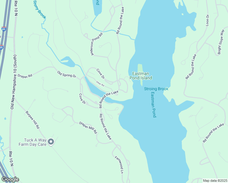 map of restaurants, bars, coffee shops, grocery stores, and more near 631 Otter Road in Grantham