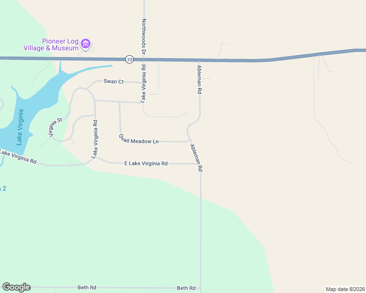 map of restaurants, bars, coffee shops, grocery stores, and more near E8066 East Lake Virginia Road in Reedsburg