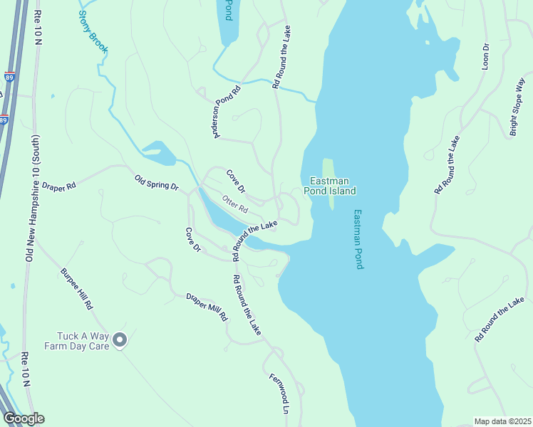 map of restaurants, bars, coffee shops, grocery stores, and more near 628 Otter Road in Grantham