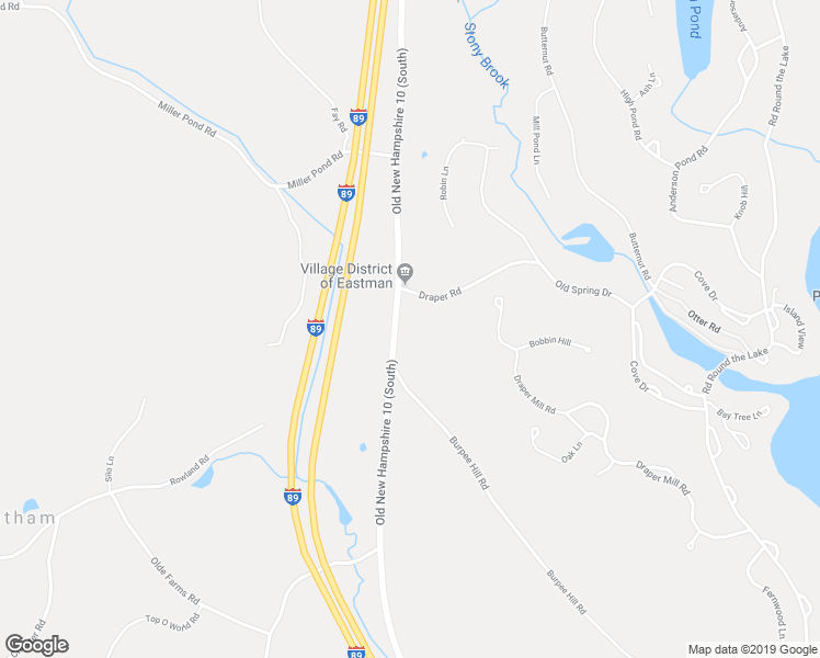 map of restaurants, bars, coffee shops, grocery stores, and more near 1269 Route 10 North in Grantham
