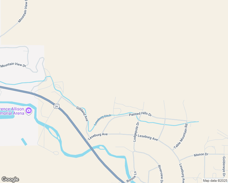 map of restaurants, bars, coffee shops, grocery stores, and more near 11 Ponderosa Court in Dubois