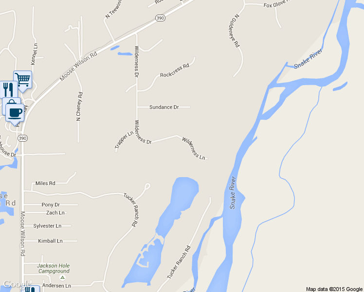 map of restaurants, bars, coffee shops, grocery stores, and more near 3270 Wilderness Lane in Wilson