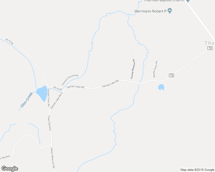 map of restaurants, bars, coffee shops, grocery stores, and more near 203 County Road 72 in Warrensburg