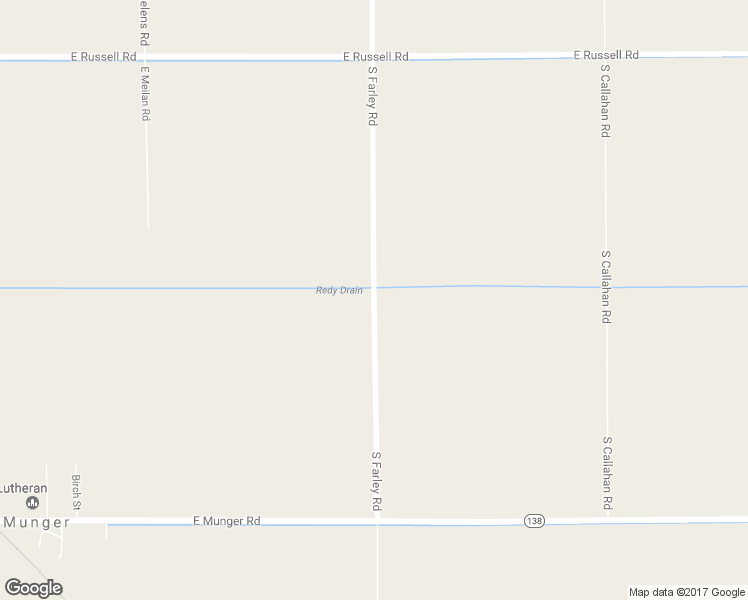 map of restaurants, bars, coffee shops, grocery stores, and more near 1240 South Farley Road in Munger