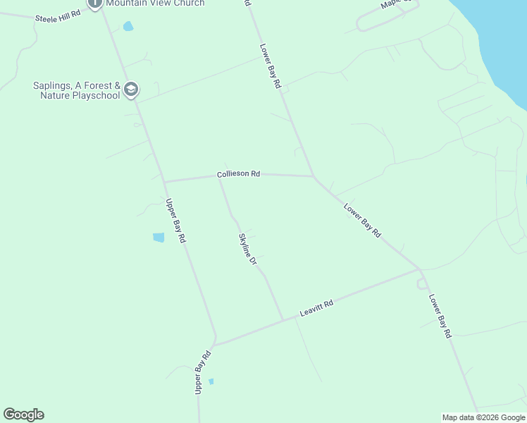 map of restaurants, bars, coffee shops, grocery stores, and more near 55 Skyline Drive in Sanbornton