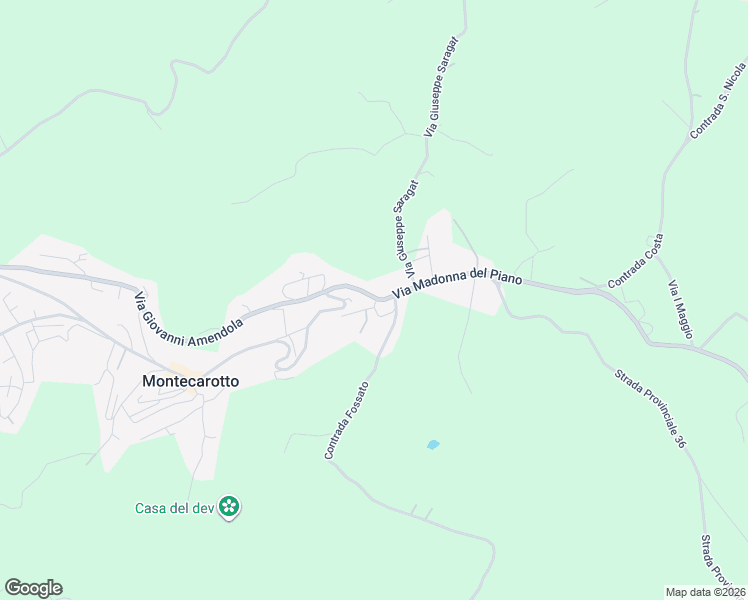 map of restaurants, bars, coffee shops, grocery stores, and more near 5 Via Carlo Alberto dalla Chiesa in Provincia di Ancona