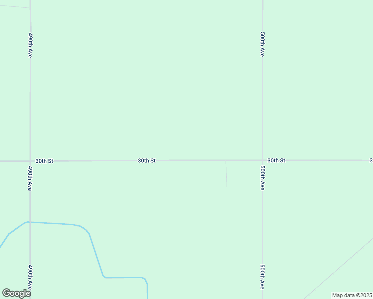 map of restaurants, bars, coffee shops, grocery stores, and more near 49683 30th Street in Bricelyn