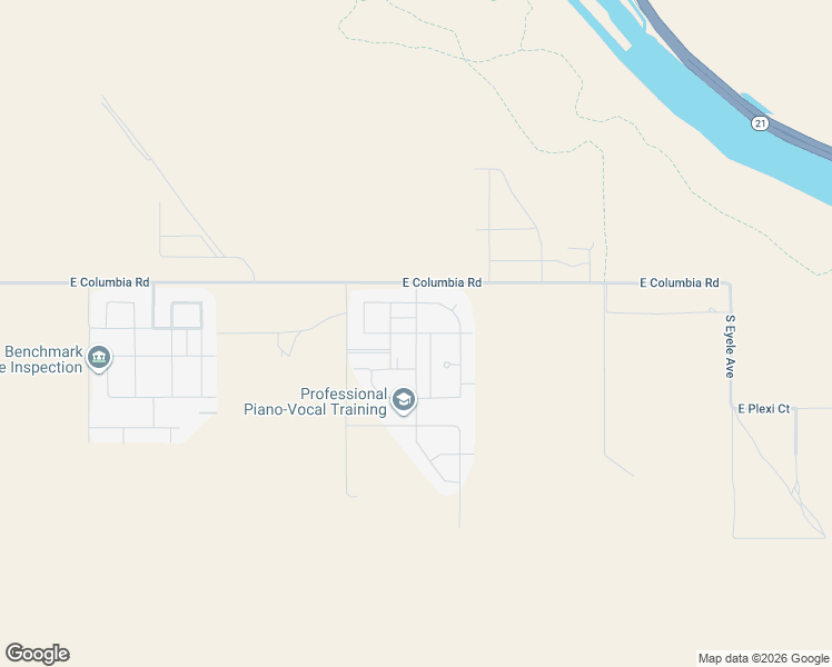 map of restaurants, bars, coffee shops, grocery stores, and more near South Snow Bird Avenue in Boise
