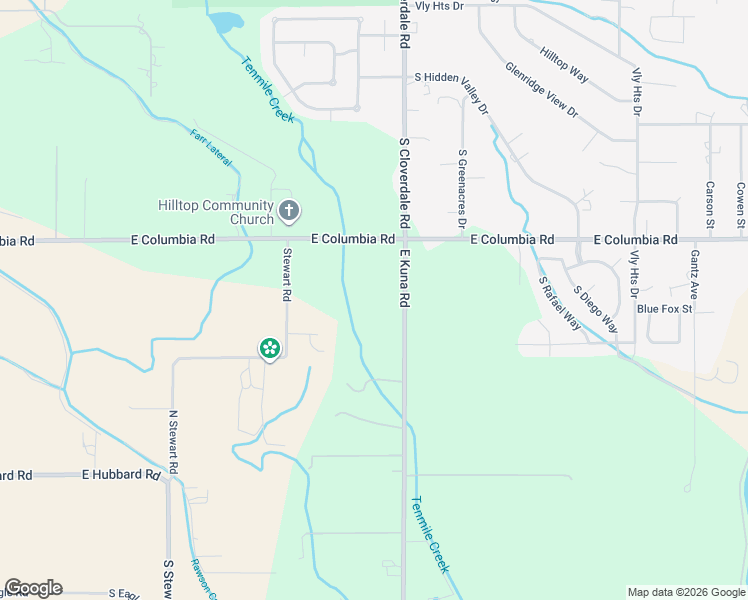 map of restaurants, bars, coffee shops, grocery stores, and more near 7985 South Cloverdale Road in Boise