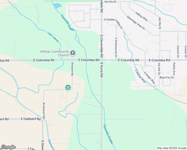map of restaurants, bars, coffee shops, grocery stores, and more near 7985 South Cloverdale Road in Boise