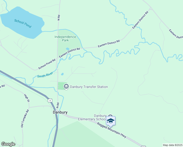map of restaurants, bars, coffee shops, grocery stores, and more near 72A Spa Road in Danbury