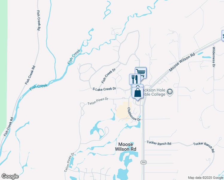 map of restaurants, bars, coffee shops, grocery stores, and more near 3865 South Lake Creek Drive in Wilson